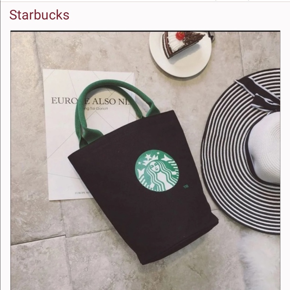Starbucks mini tote